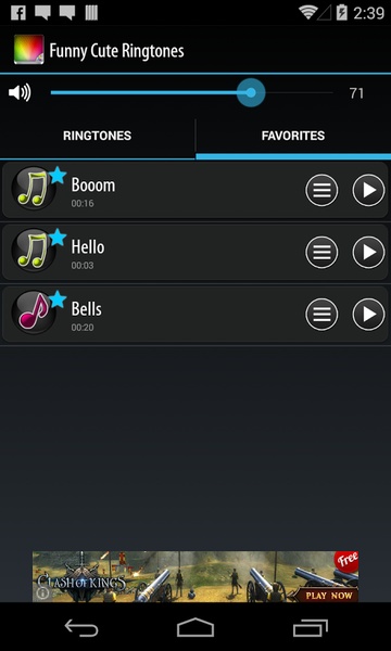 Funny and Cute Ringtones - Preview 1