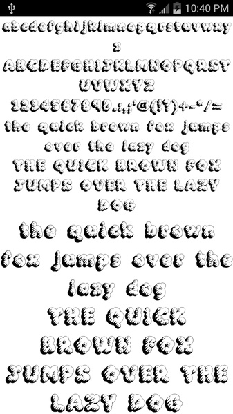 Free Fonts 50 Pack 12 - Preview 2