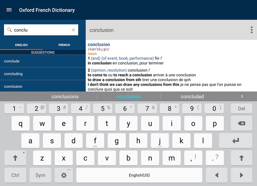 Oxford French Dictionary - Preview 7