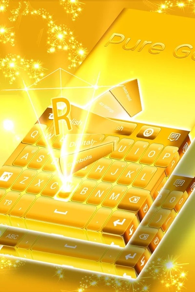 Pure Gold Keyboard - Preview 2