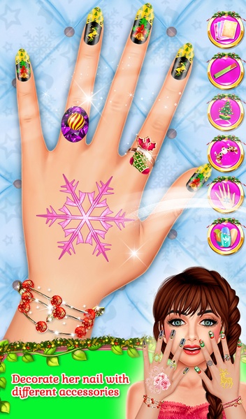 Christmas Nail Fashion Salon Makeover - Preview 3
