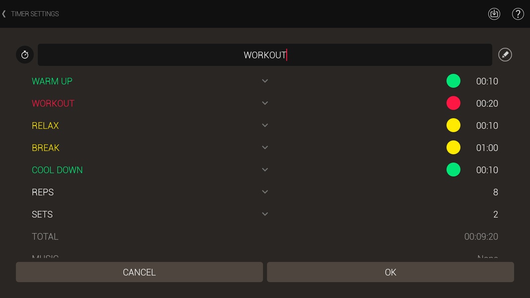 Tabata Interval HIIT Timer - Preview 4