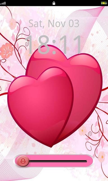 Love Lockscreen Theme - Preview 1