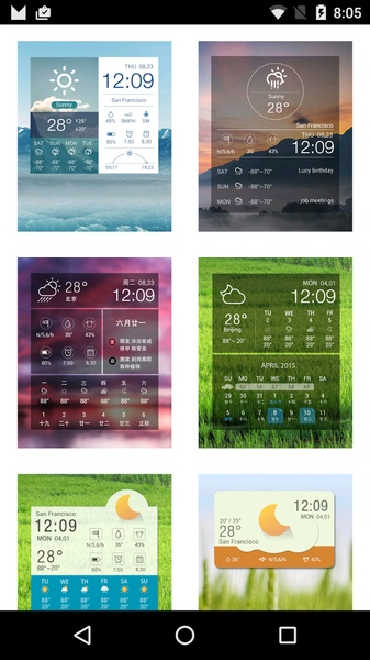 Clock Weather Transparent - Preview 5