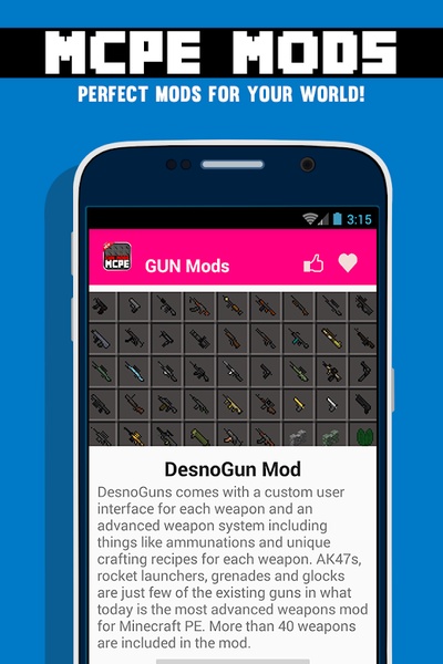GUN MOD MCPE - Preview 4