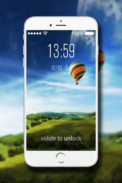 Phone Lock Screen - OS8 Style - Preview 5