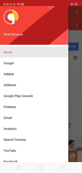 Mobi Browser - Preview 3