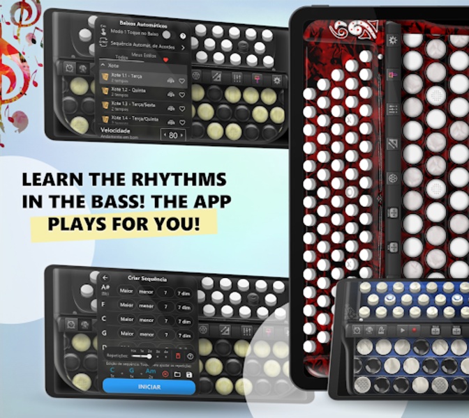 Android Button Accordion - Preview 1