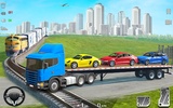 Cars Transporter Truck Games screenshot 2