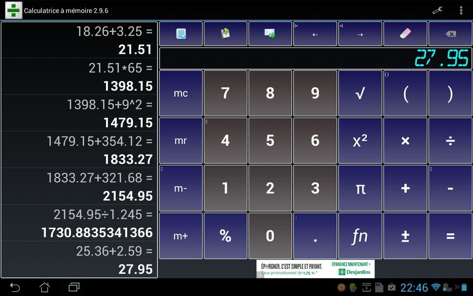 Calculator Mem Lite - Preview 12