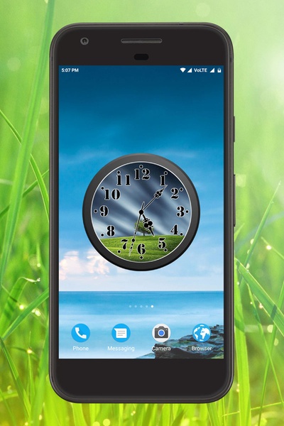 Grass Clock Live Wallpaper - Preview 4