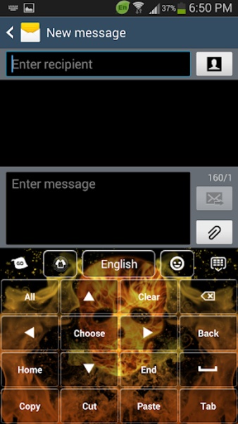 Fire Flame Keyboard - Preview 1