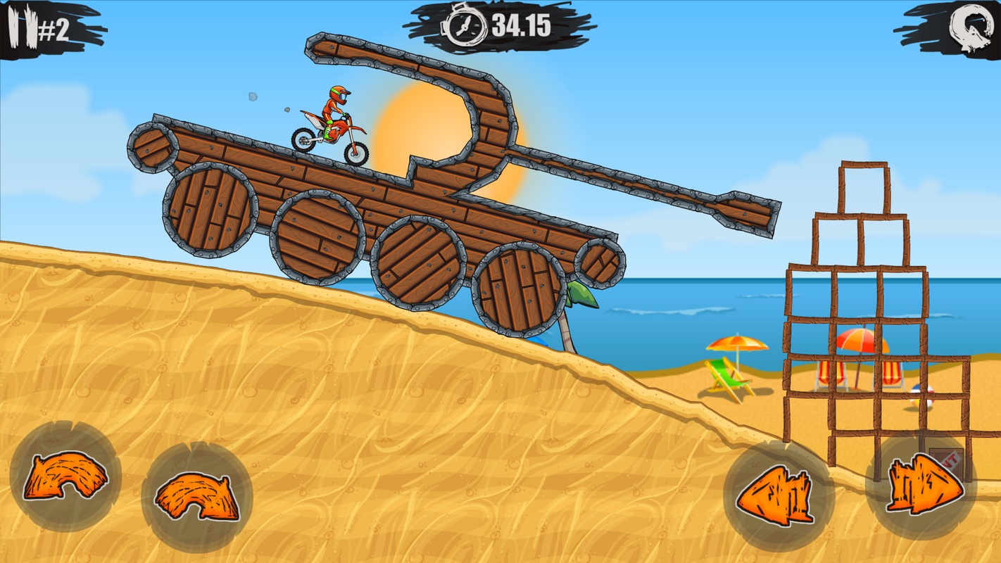 Moto X3M Bike Race Game screenshot