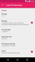 Lady Pill Reminder for Android 5