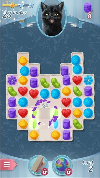 Knittens: Sweet Match 3 Puzzles & Adorable Kittens - Preview 3