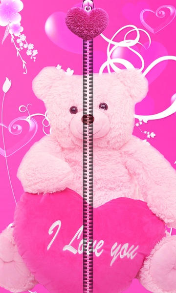 PinkTeddyZipperUnLock - Preview 5
