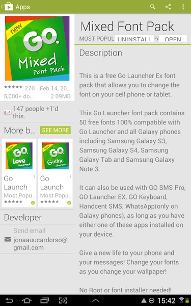 Big Font(change font size) - Preview 3