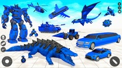 Crocodile Animal Robot Games screenshot 2