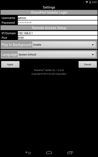 SharePort Mobile - Preview 7