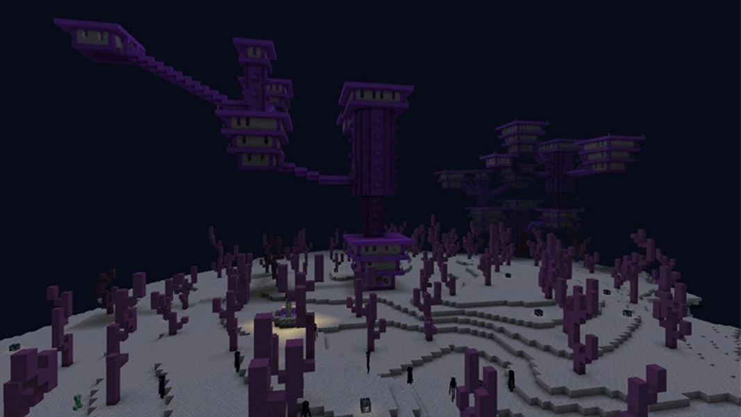 End city map for MCPE - Preview 3