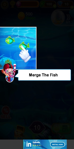 Fish Transform - Merger Click And Merge Idle Tycoo - Preview 8