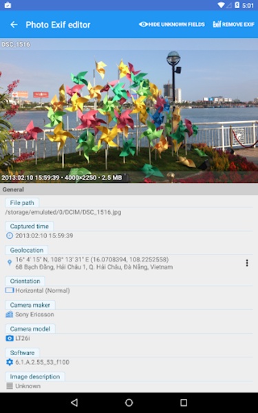 Photo exif editor - Preview 12