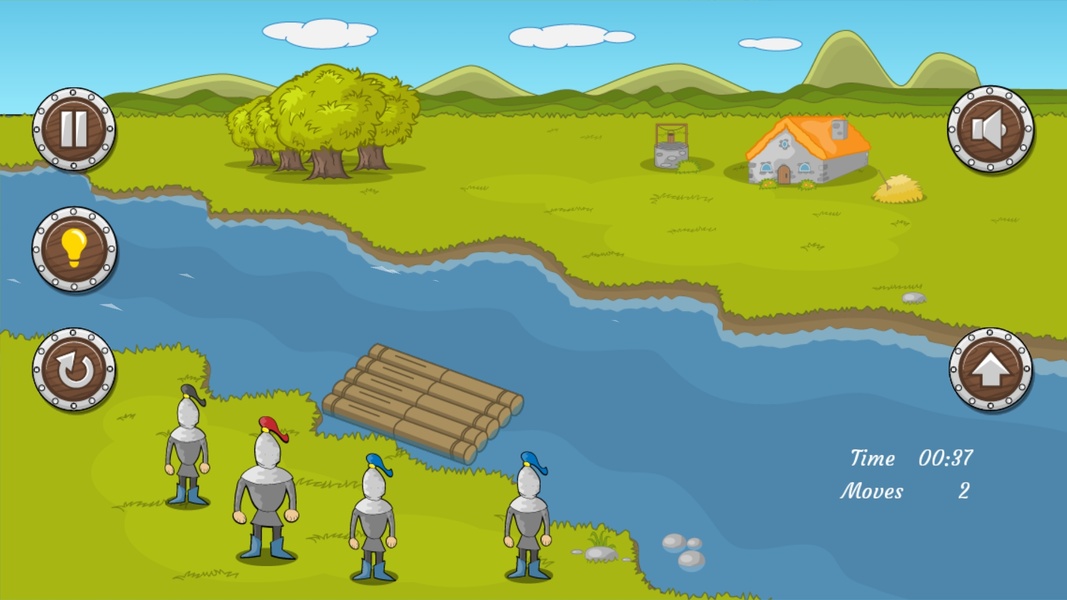 River Crossing IQ Logic Puzzles - Preview 5