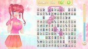 Mahjong Pretty Manga Girls screenshot 1