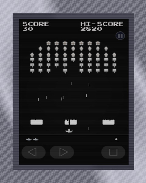 Vector Invaders in Space - Preview 2