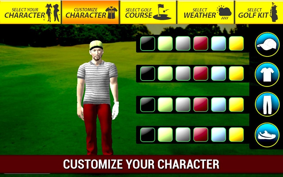 Professional Golf Play - Preview 4