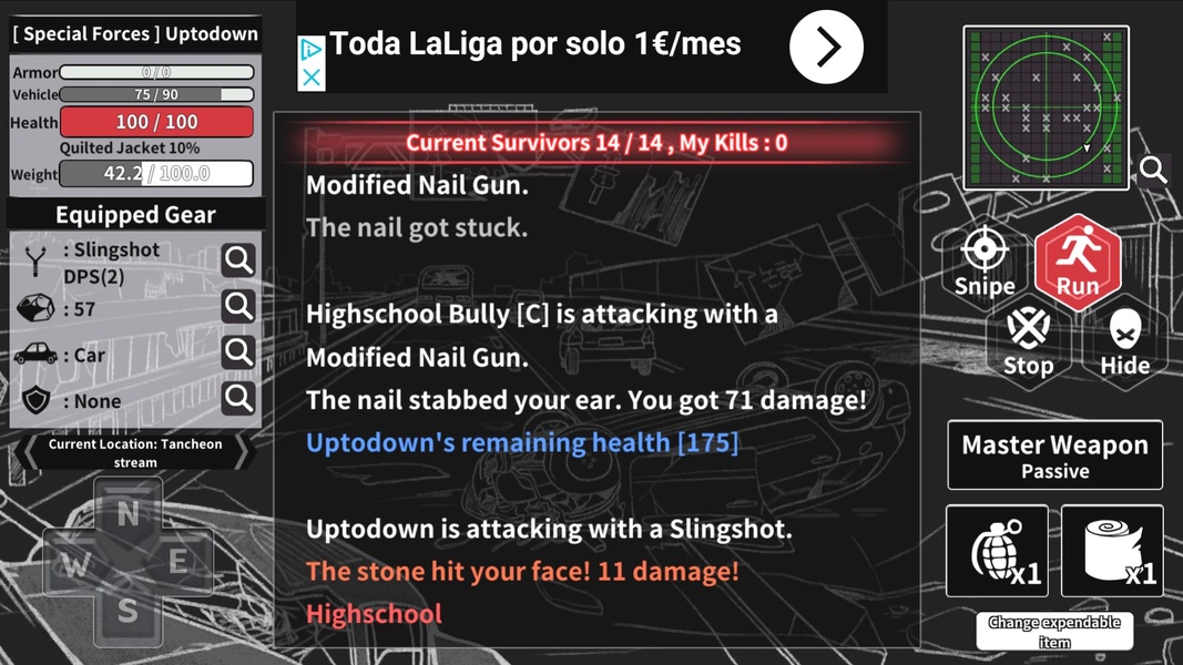 City Survival Text Battle Royale - Preview 3