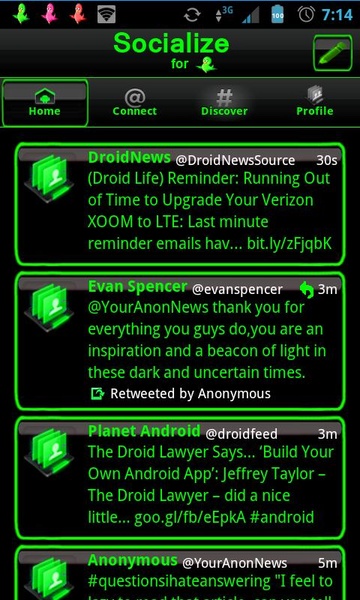 Socialize for Twitter - Preview 6