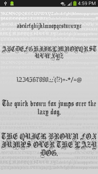 Gothic Free Font Theme - Preview 8