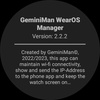 GeminiMan WearOS Manager screenshot 2