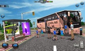 Offroad School Bus Drive Games screenshot 17