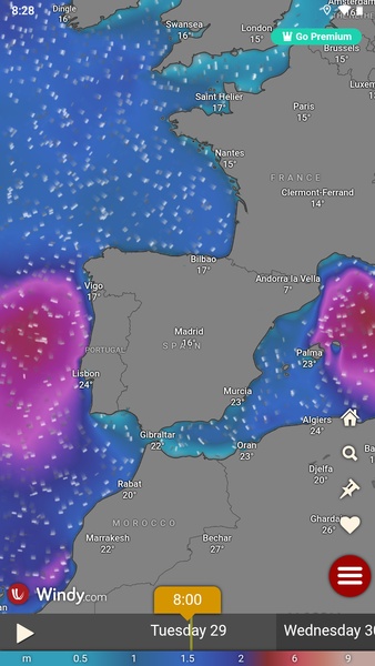 Windy - Wind, Waves and Hurricanes Forecast - Preview 10