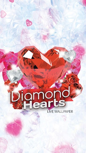 Diamond Hearts Live Wallpaper - Preview 9