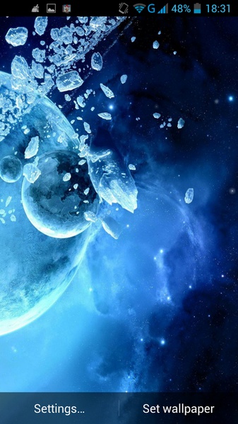 Asteroids Live Wallpaper - Preview 5