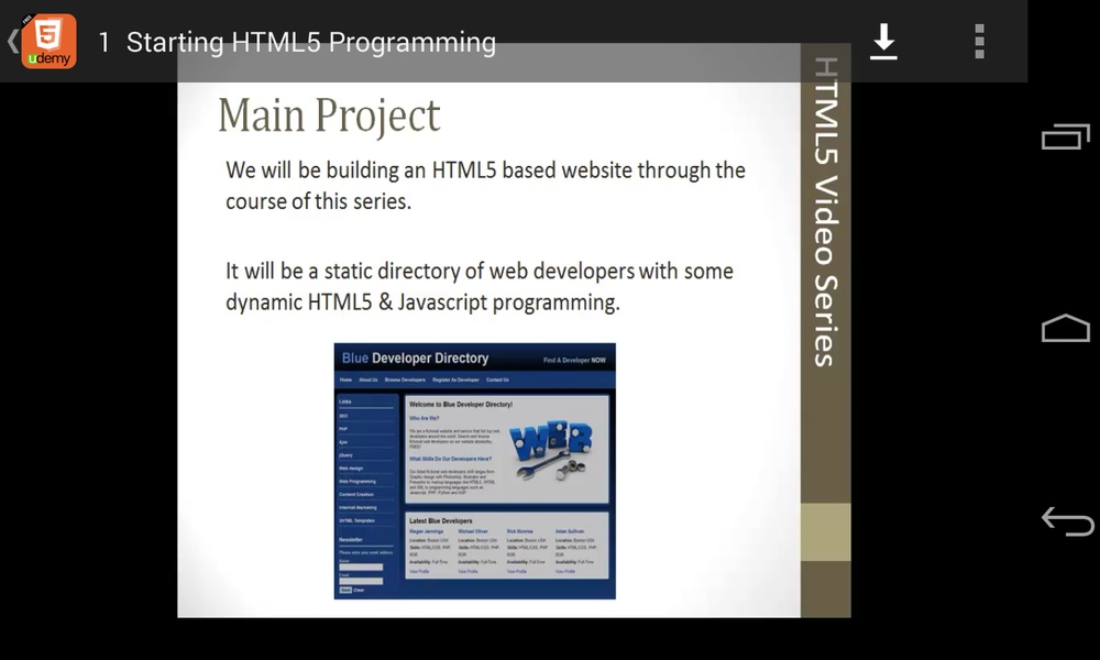 Learn Free HTML5 Tutorials - Preview 15