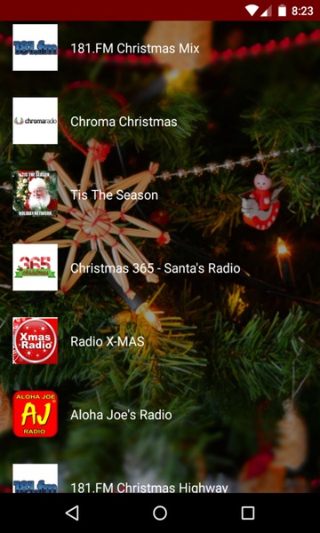 Christmas Music Stations - Preview 3