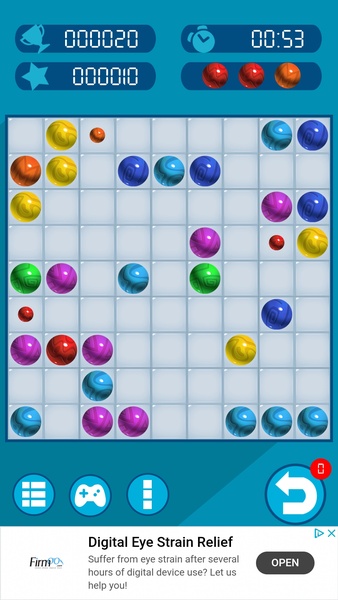 Color Lines: Connecting 5 Game - Preview 3