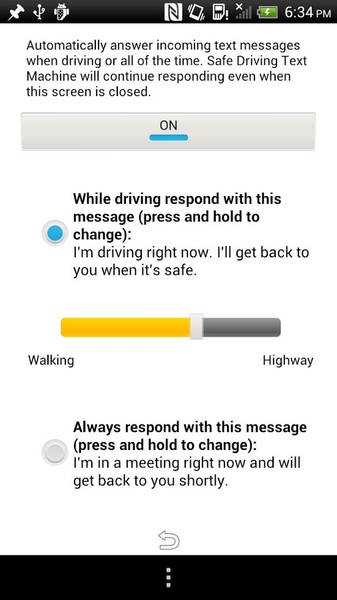 Safe Driving Text Machine - Preview 1
