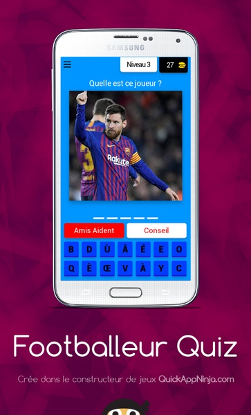 Footballeur Quiz - Preview 1