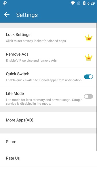 Multi Parallel - Multiple Accounts & App Clone - Preview 5