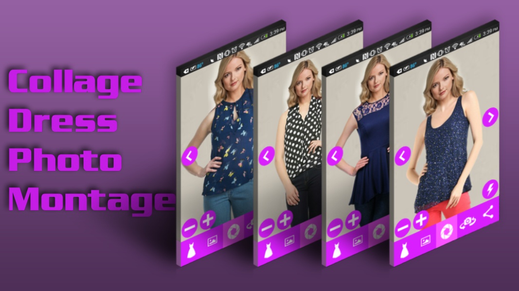 Collage Dress Photo Montage - Preview 1
