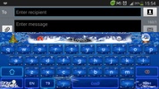 Christmas HD GO Keyboard theme screenshot 4