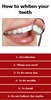 Wie Sie Ihre Zähne weiß screenshot 3
