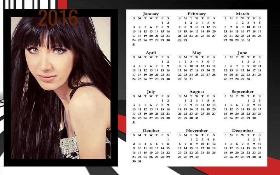 Calendar 2015 Photo Frames - Preview 1