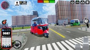 Auto Rickshaw 3D: Tuk Tuk Game screenshot 1