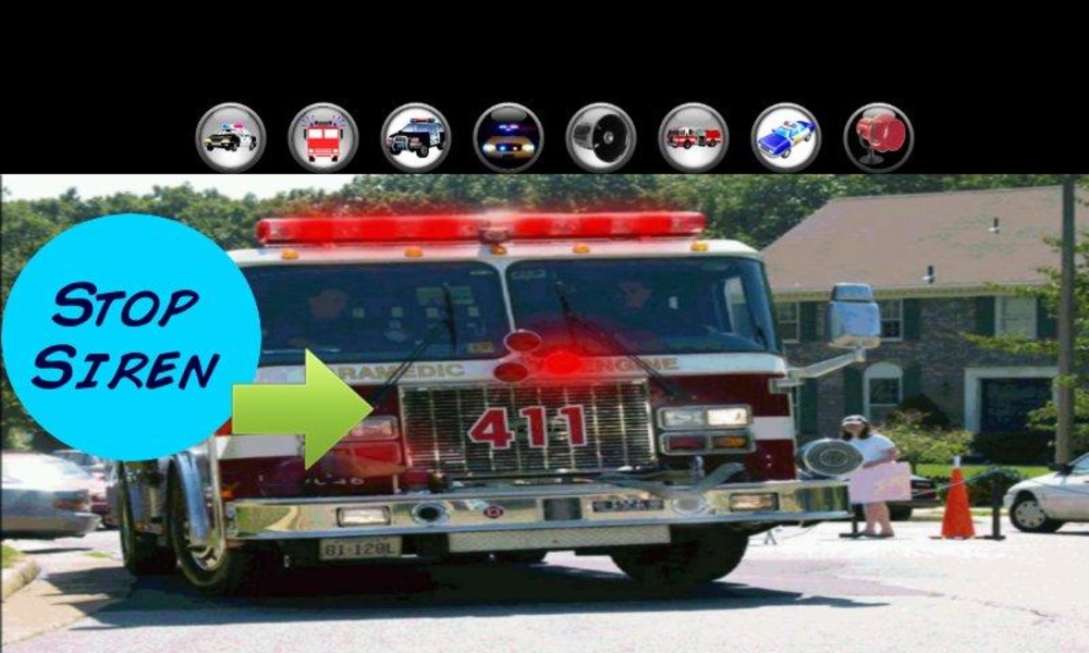Fire Engine Lights and Sirens - Preview 1